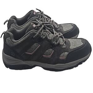 Northside Women’s Monroe Low Hiking Boots - Charcoal/Dusty Rose - Size 6.5M